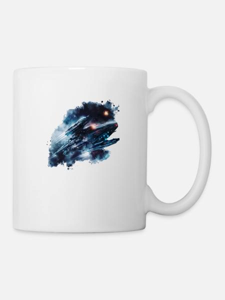 Missions diplomatiques dans l’espace - Mug blanc - blanc