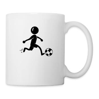 Football Football Équipe de joueurs - Mug blanc - blanc - Droite
