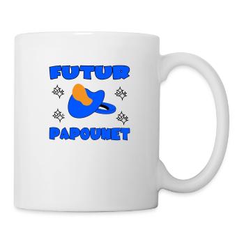 FUTUR PAPOUNET - Mug blanc - blanc - Droite