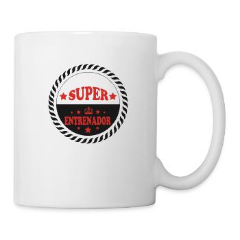 SUPER ENTRENADOR - Mug blanc - blanc - Droite