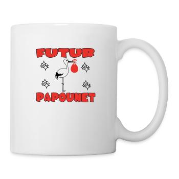 FUTUR PAPOUNET - Mug blanc - blanc - Droite