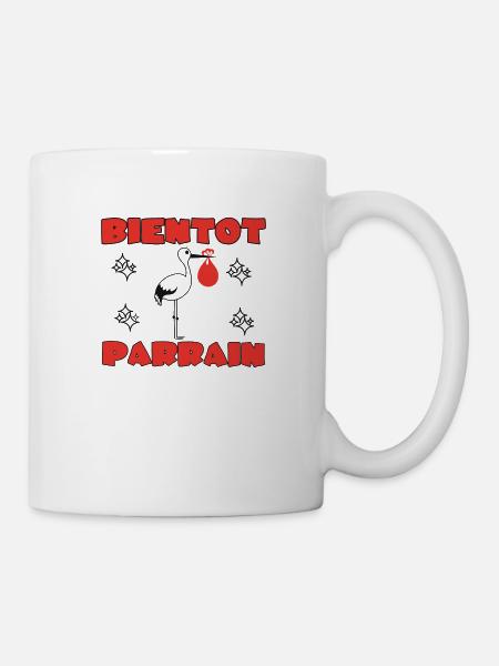 BALD PATE SEIN - Tasse - Weiß