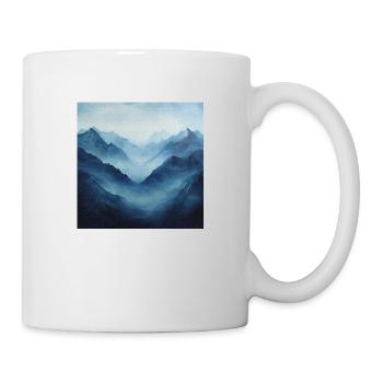 Poster Canvas Mountain 7 - Tasse - Weiß - Rechts