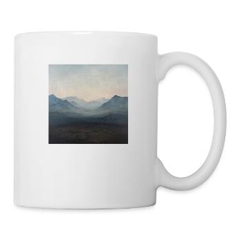 Poster Canvas Mountain 19 - Tasse - Weiß - Rechts