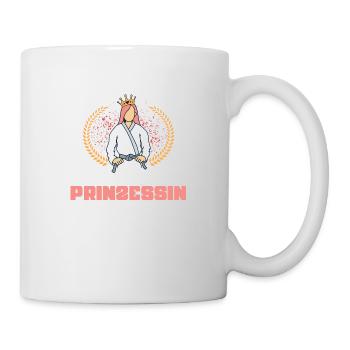 Rest The Princess Is Here Now Martial Arts Karate - Mug - white - Right