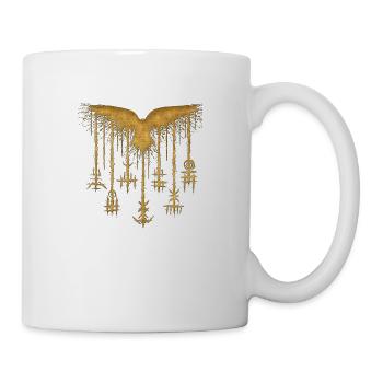 Vikings norden valhalla suède scandinavia flaga - Mug blanc - blanc - Droite