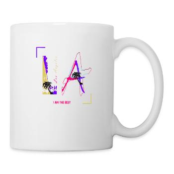 Los Angeles - LA - I am the Best tshirt - Mug - white - Right