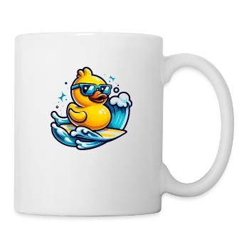 Surf's Up Ducky - Mug - white - Right