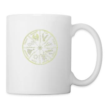 Wikinger norden valhalla schweden skandinavien flaga - Tasse - Weiß - Rechts