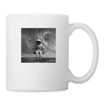 Astronaut - Tasse - Weiß - Rechts