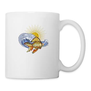 Poisson - Mug blanc - blanc - Droite
