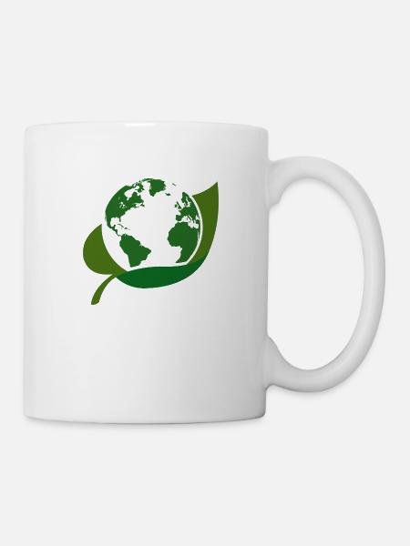 Eco Green World - Mug blanc - blanc