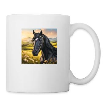 Horse Art - Mug - white - Right