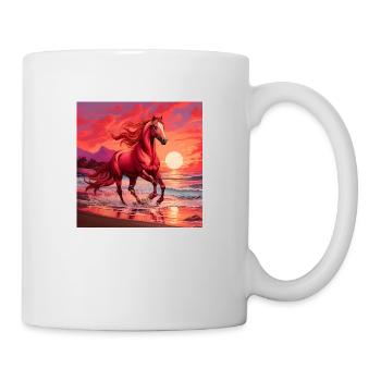 Horse Art - Mug - white - Right