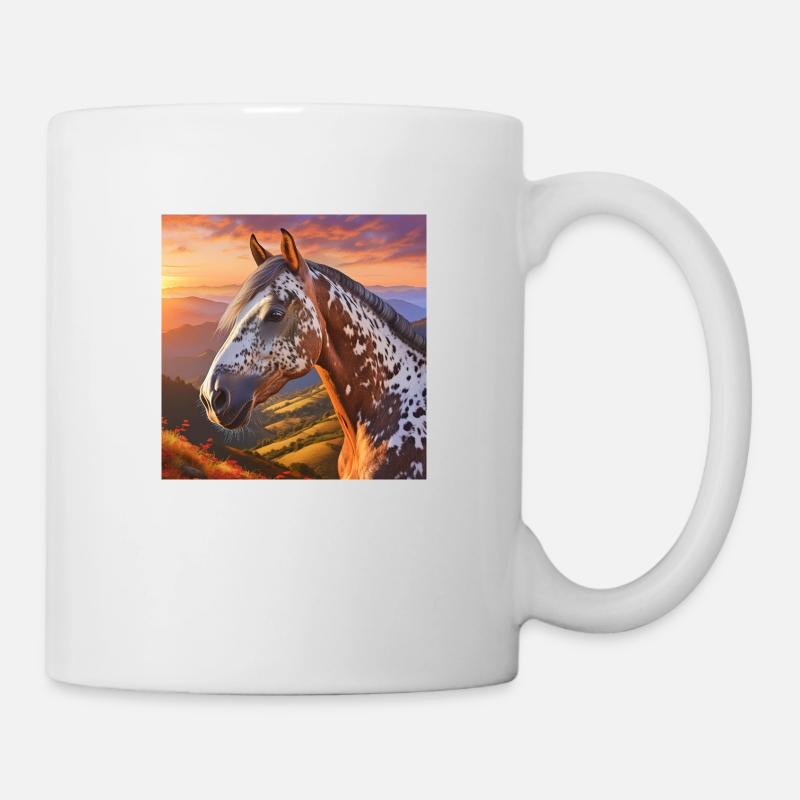 Horse Art - Mug - white