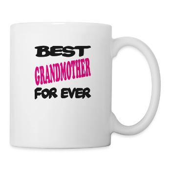 Beste GROSSMUTTER aller Zeiten - Tasse - Weiß - Rechts