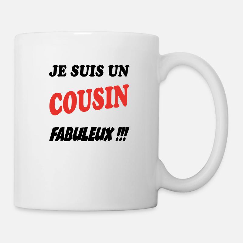 COUSIN NEPHEW BROTHER - Mug - white