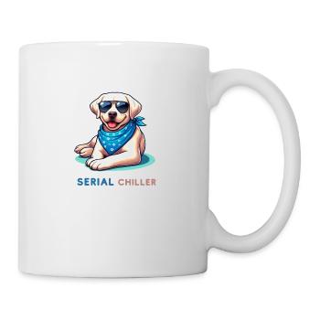 Labrador Retriever - Tasse - Weiß - Rechts