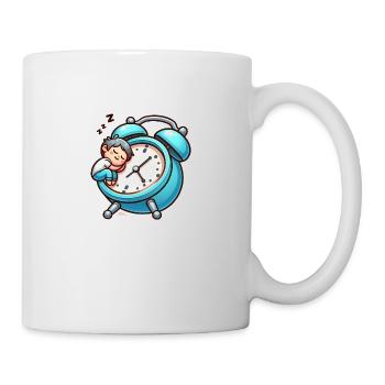 Réveil et sommeil - Mug blanc - blanc - Droite