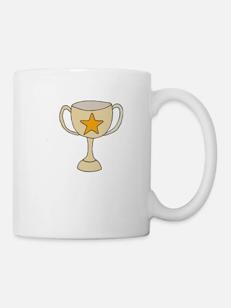 coupe - Mug blanc - blanc