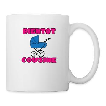SOON TO BE A COUSIN - Mug - white - Right