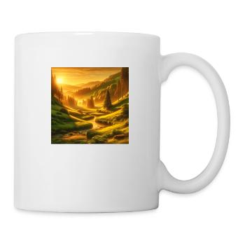 Vallée - Mug blanc - blanc - Droite