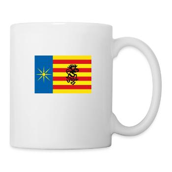 Flagge des Salento mit Schamane - Tasse - Weiß - Rechts