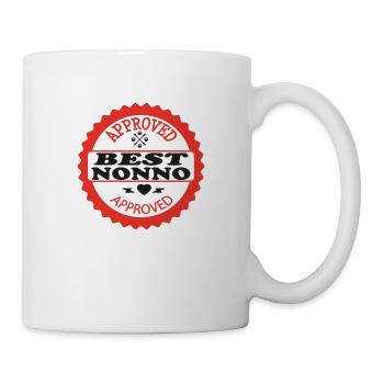 APPROVED BEST NONNO - Mug blanc - blanc - Droite