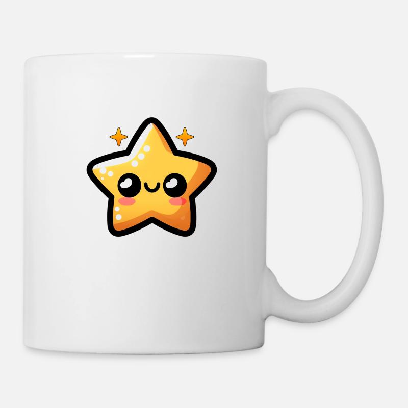 Étoile #2 - Mug blanc - blanc