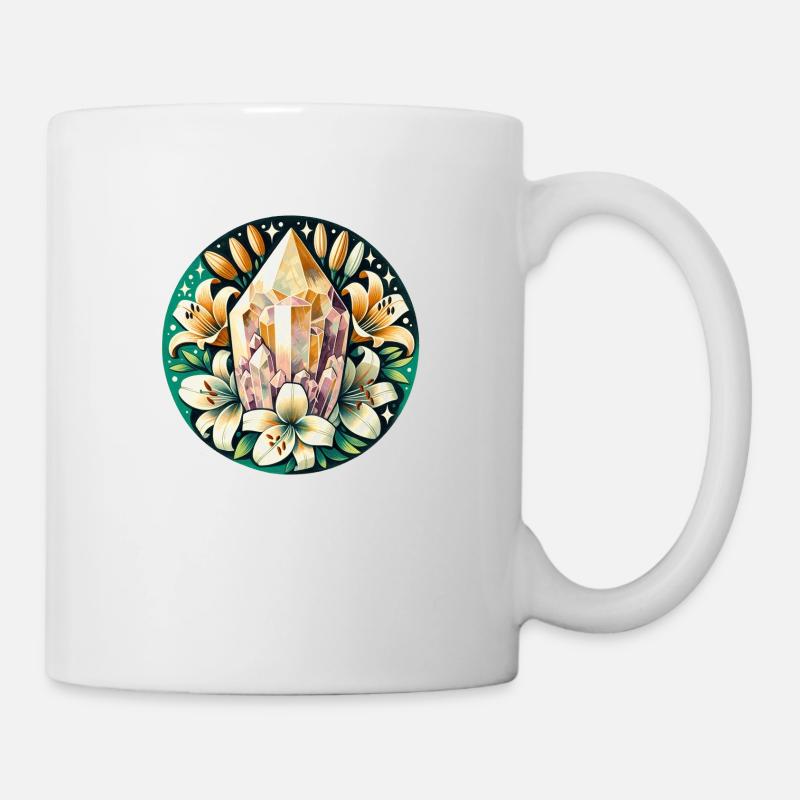 Crystal Lily - Mug - white