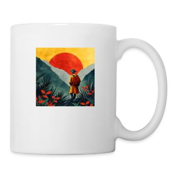 Hiking Mountaineering Mountains Trekking - Mug - white - Right
