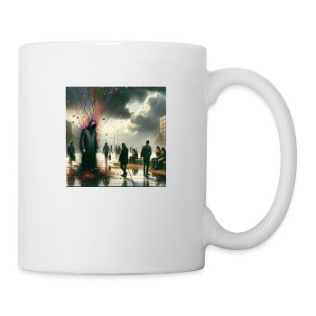 toxische Energie - Tasse - Weiß - Rechts