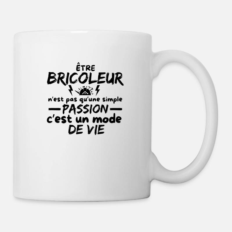 BRICOLEUR - Mug blanc - blanc