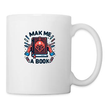 Make me a book - Mug - white - Right