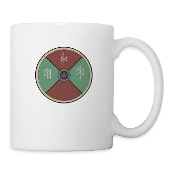 Skógarvordur Wappen - Tasse - Weiß - Rechts