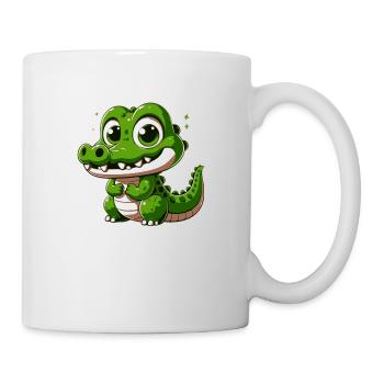 Crocodile - Mug blanc - blanc - Droite
