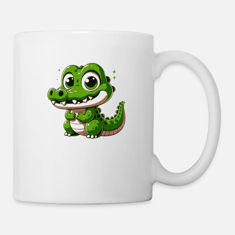 Crocodile - Mug - white