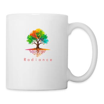 Strahlend - Tasse - Weiß - Rechts