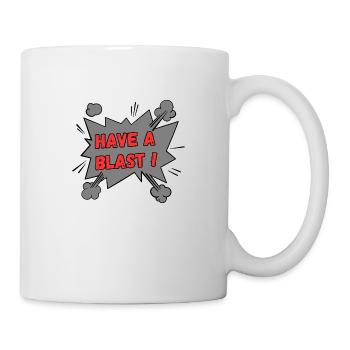 Have A Blast Retro Comic Style Graphic Design - Mug - white - Right