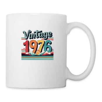 Vintage 1976 47 Year Old Birthday Gift Man Fe - Mug - white - Right