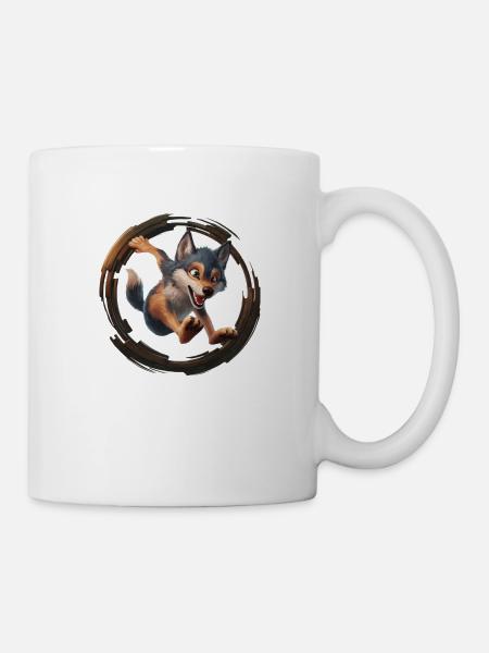 BackgroundEraser 20240608 115018704 smallWolf - Mug - white