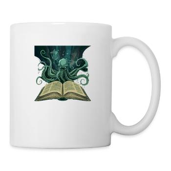Buch - Tasse - Weiß - Rechts
