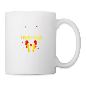 Golden Love Affair: French Fries Forever - Mug - white - Right
