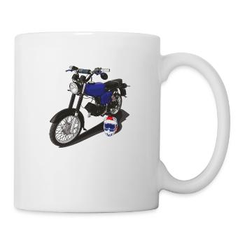 S51 (dunkelblau) // Illustration - Tasse - Weiß - Rechts