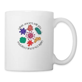 Citation scientifique drôle La science s’en fiche croit - Mug blanc - blanc - Droite
