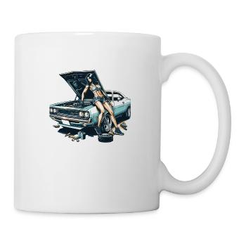 Sunny Garage Diva Shirt - Mug - white - Right