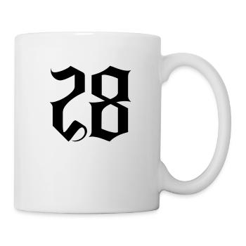 28 - Tasse - Weiß - Rechts