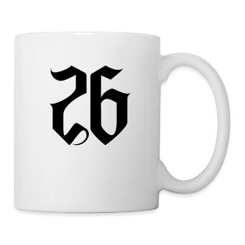 26 - Tasse - Weiß - Rechts