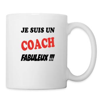 Coach - Mug blanc - blanc - Droite