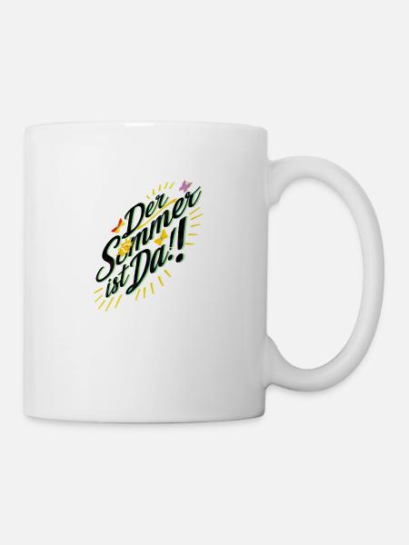Sommer1 - Tasse - Weiß